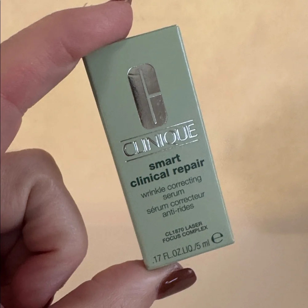 CLINIQUE Smart Clinical Repair Wrinkle Correcting Serum Travel Sample 0.17oz NIB